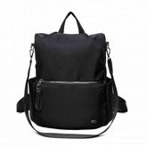 Bolso mochila Submarino antirrobo negro frontal